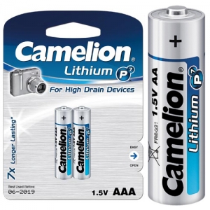 FR03-BP2 ΜΠΑΤΑΡΙΑ CAMELION ΛΙΘΙΟΥ AAA CAMELION